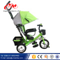 Yimei manufacture Children tricycle two seats/double seat tricycle rubber wheels/rotated seat twins tricycle for little kids